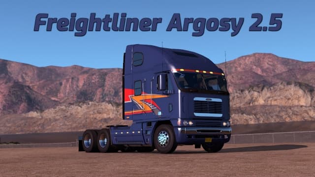 Freightliner Argosy 2.7 for game version 1.43+ — Euro Truck Simulator 2 Steam Workshop preview image