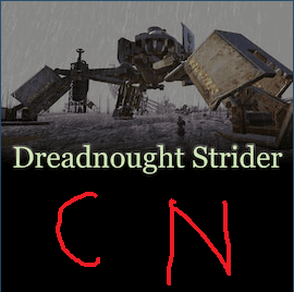 Dreadnought Strider-简中翻译 — Kenshi Workshop preview