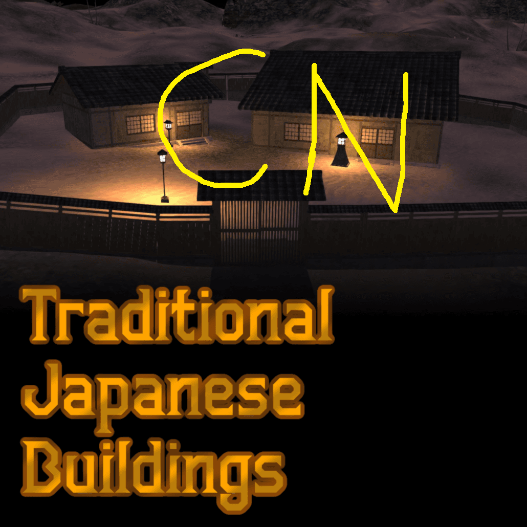 Traditional Japanese Buildings-简中翻译 — Kenshi Workshop preview