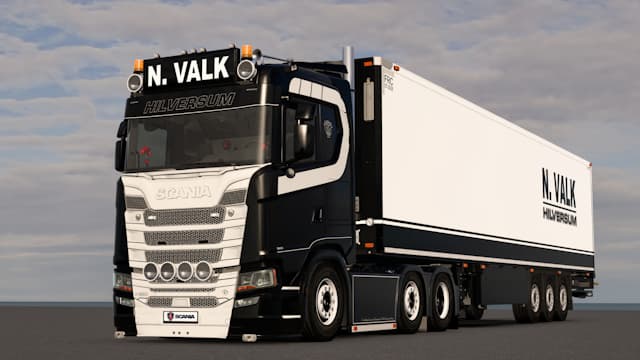 Nick Valk Scania & Schmitz Combo — Euro Truck Simulator 2 Workshop preview