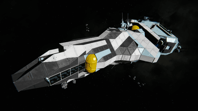 'Replica' Warship Prototype — Space Engineers Workshop preview