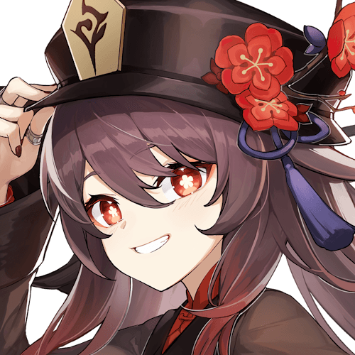 Hu Tao (Genshin Impact) InfectionHUD Portrait - Rochelle — Left 4 Dead 2 Steam Workshop preview image