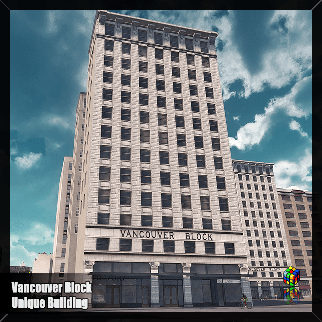 Vancouver Block — Cities: Skylines Steam Workshop preview image