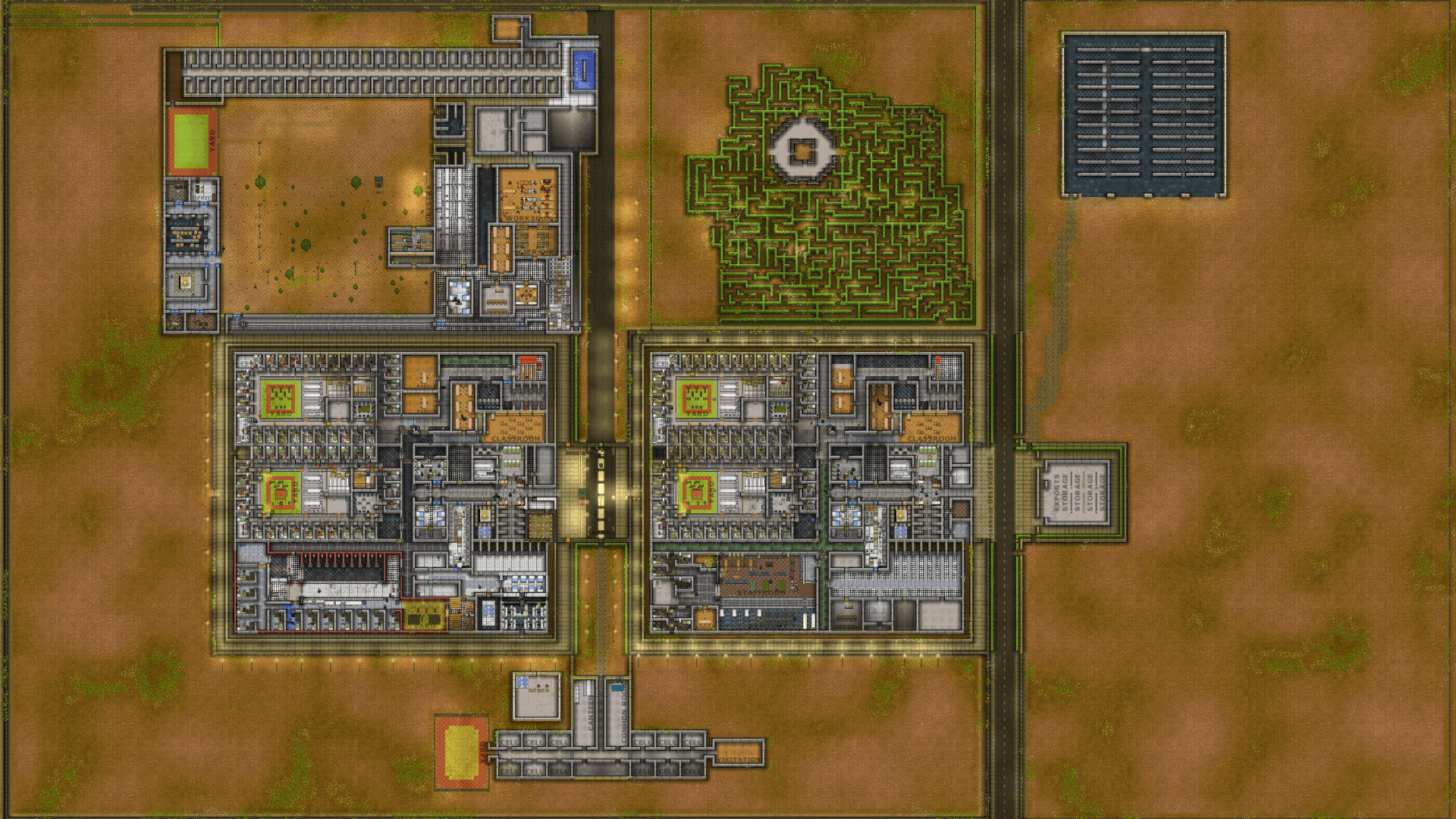 SAM YOU CAN'T BEAT THIS but it works) — Prison Architect Steam Workshop preview image