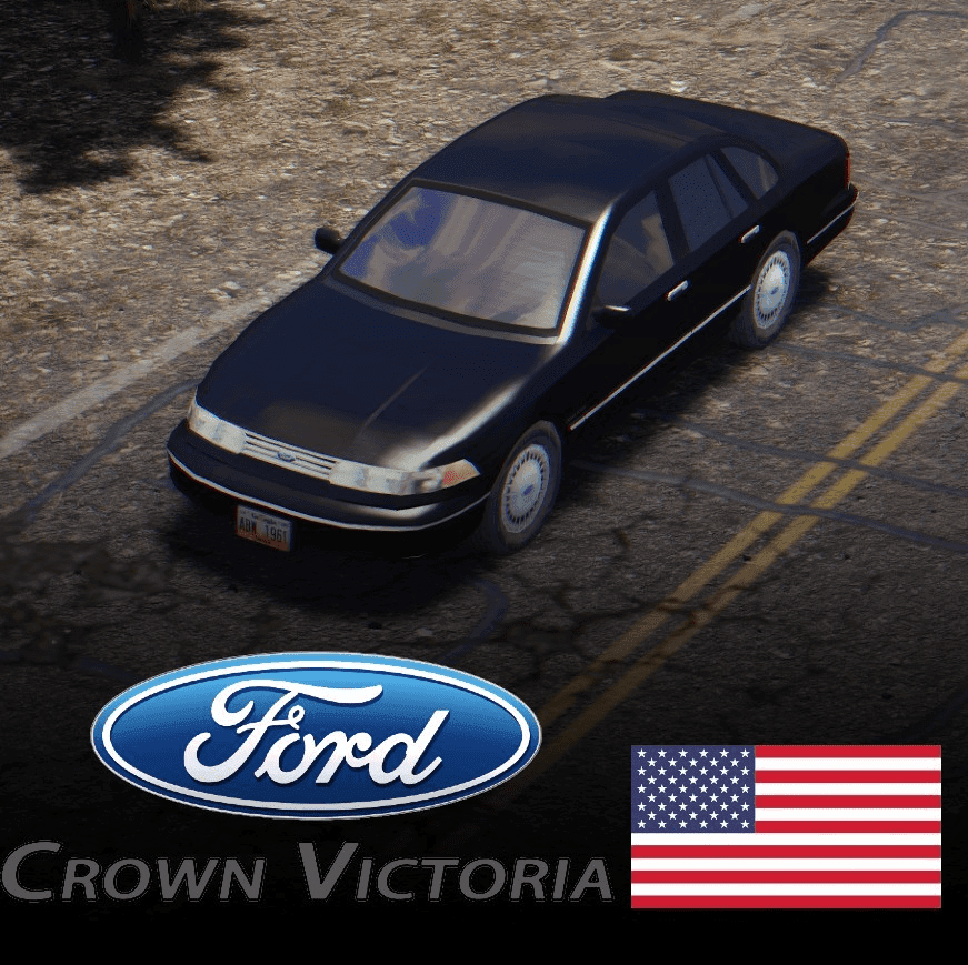 1993 Ford Crown Victoria — Cities: Skylines Workshop preview