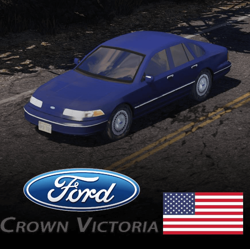 1992 Ford Crown Victoria — Cities: Skylines Steam Workshop preview image