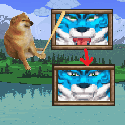 Unfreakyfied Yuuma painting — Terraria Steam Workshop preview image