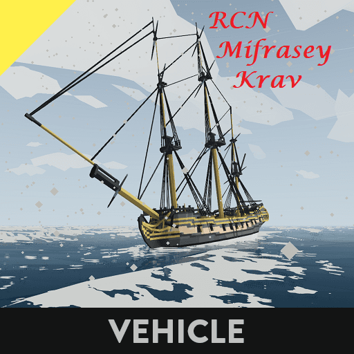 RCN Mifrasey Krav sloop of war — Stormworks: Build and Rescue Workshop preview
