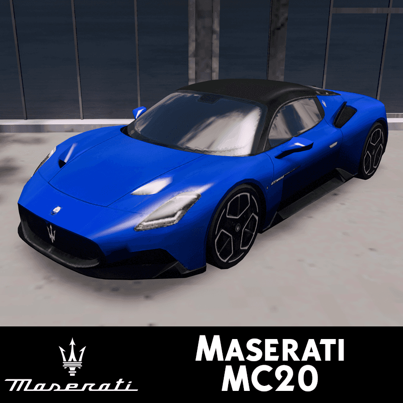 2021 Maserati MC20 — Cities: Skylines Steam Workshop preview image