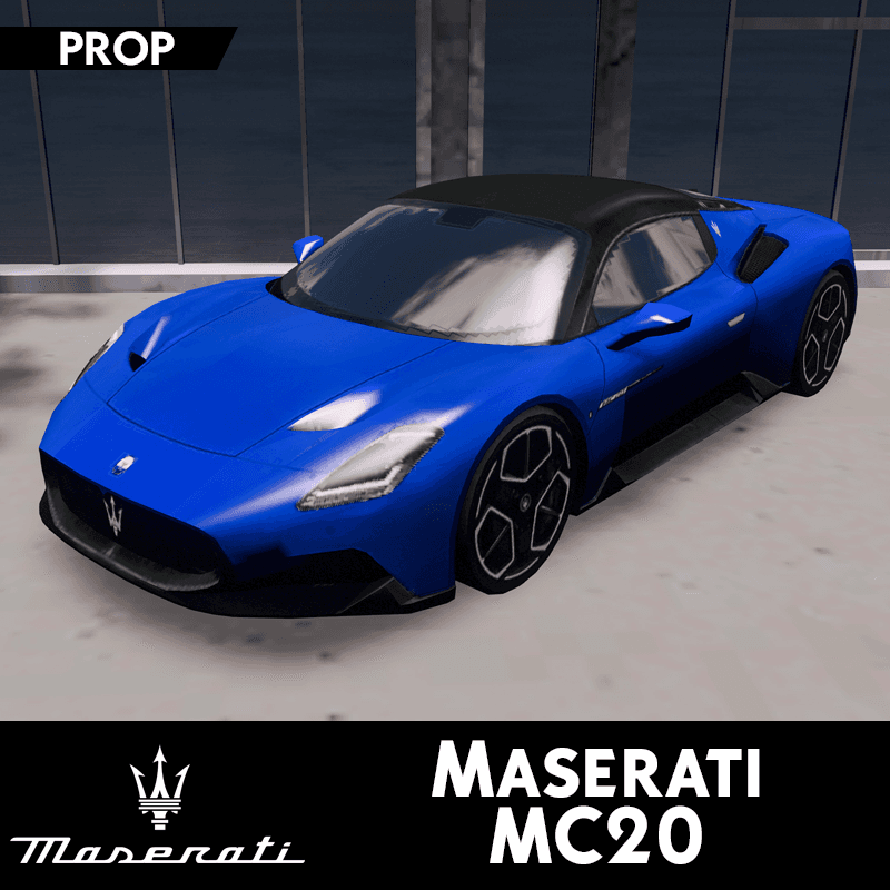 2021 Maserati MC20 (Prop) — Cities: Skylines Steam Workshop preview image