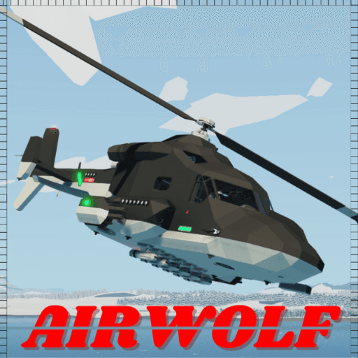 Airwolf Combat Helicopter — Stormworks: Build and Rescue Steam Workshop preview image