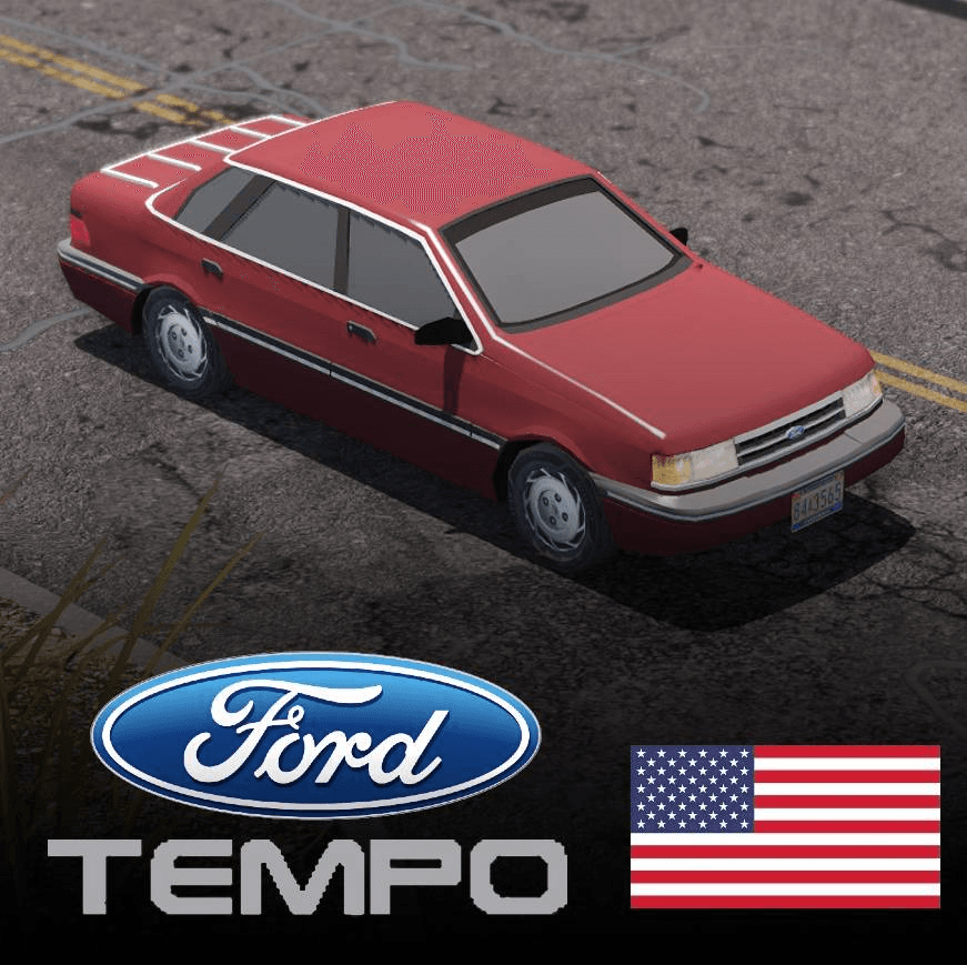 1988 Ford Tempo — Cities: Skylines Workshop preview