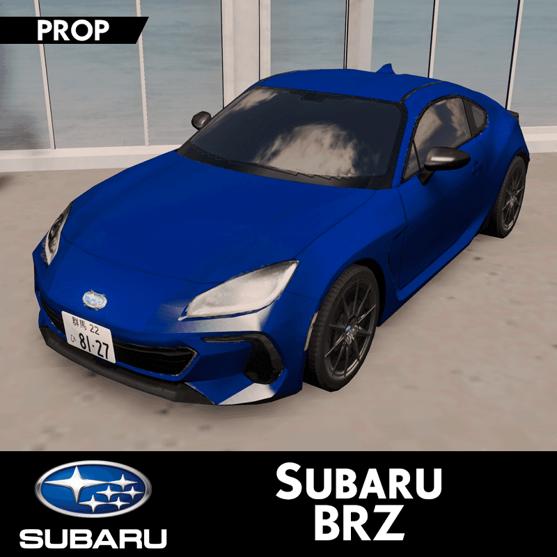 2023 Subaru BRZ (Prop) — Cities: Skylines Steam Workshop preview image