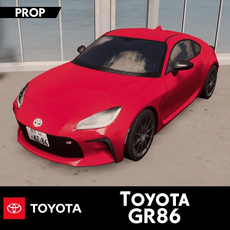 2023 Toyota GR86 (Prop) — Cities: Skylines Steam Workshop preview image