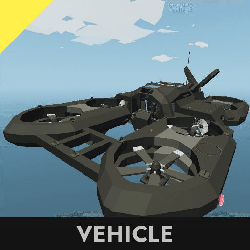 Hovercraft X8 BiJet (L3900) — Stormworks: Build and Rescue Steam Workshop preview image
