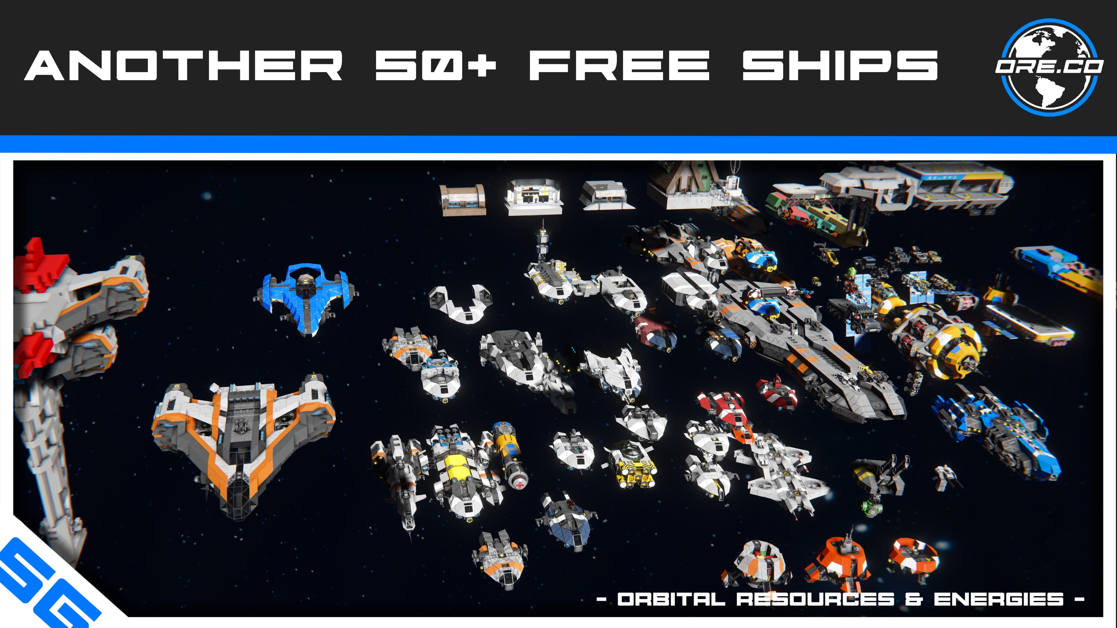 ANOTHER 50+ FREE SHIPS!! — Space Engineers Workshop preview