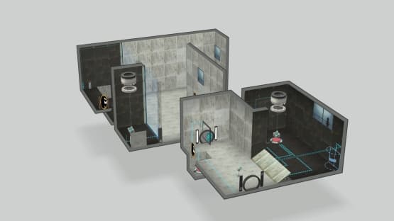 Deserted Aperture: Concept — Portal 2 Workshop preview