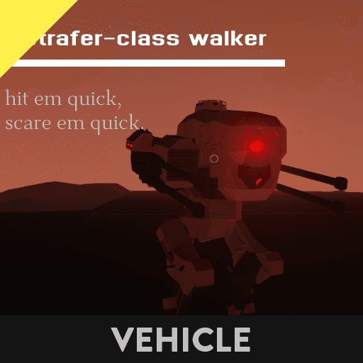 strafer-class bipedal mech — Stormworks: Build and Rescue Workshop preview