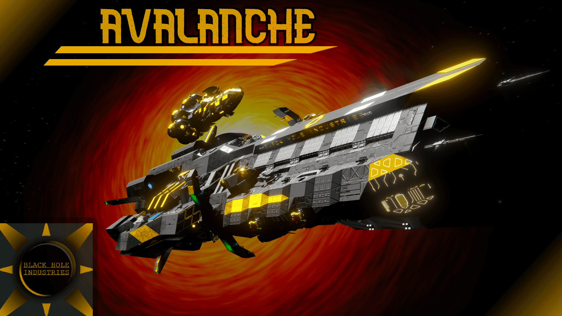 BHI Avalanche Carrier Mk.2B — Space Engineers Steam Workshop preview image