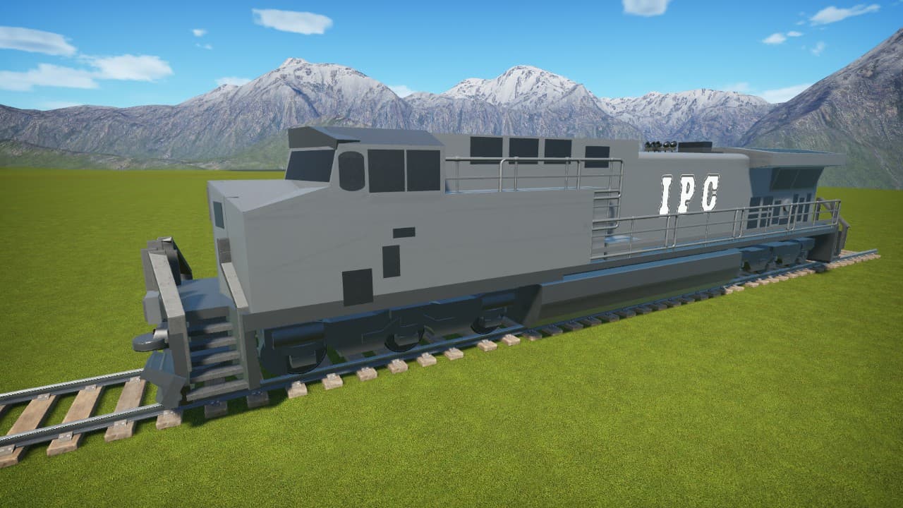 GE AC4400CW locomotive — Planet Coaster Steam Workshop preview image