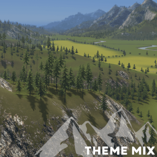 Hills by L0ck0n — Cities: Skylines Workshop preview