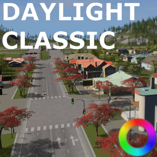 Hills by L0ck0n LUT [Daylight Classic] — Cities: Skylines Workshop preview