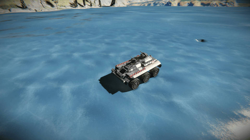 Tiger MK I wheeled tank — Space Engineers Steam Workshop preview image