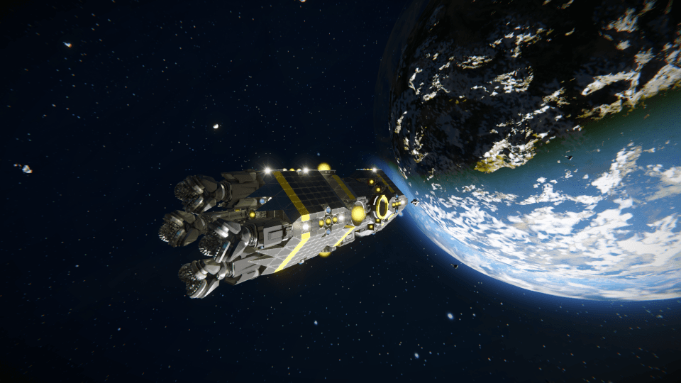 Oros MK II Mining ship — Space Engineers Workshop preview
