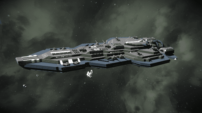 BC Poseidon class — Space Engineers Workshop preview