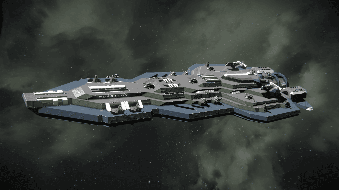 BC Poseidon class (vanilla) — Space Engineers Workshop preview
