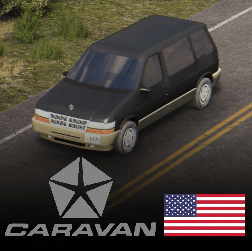 1992 Dodge Caravan Pack — Cities: Skylines Steam Workshop preview image