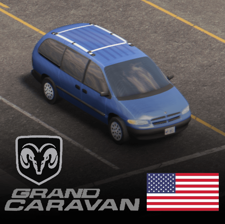 1996 Dodge Grand Caravan — Cities: Skylines Workshop preview