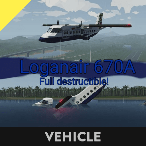 (destructible) Short 360 loganair — Stormworks: Build and Rescue Steam Workshop preview image