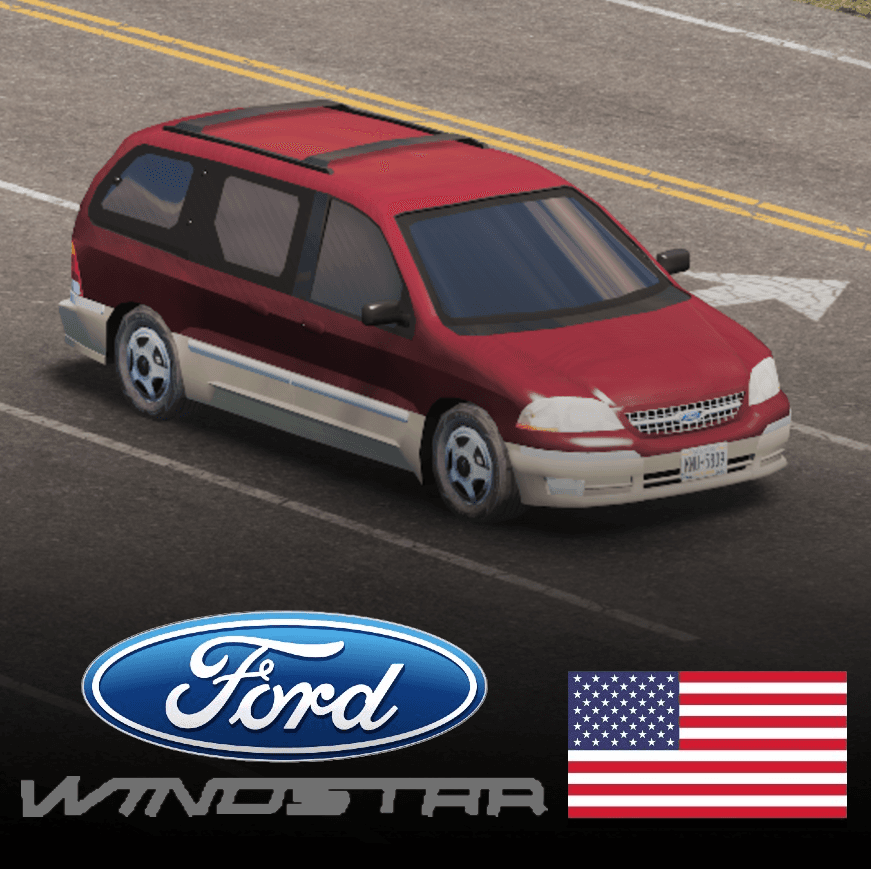 1999 Ford Windstar Pack — Cities: Skylines Steam Workshop preview image