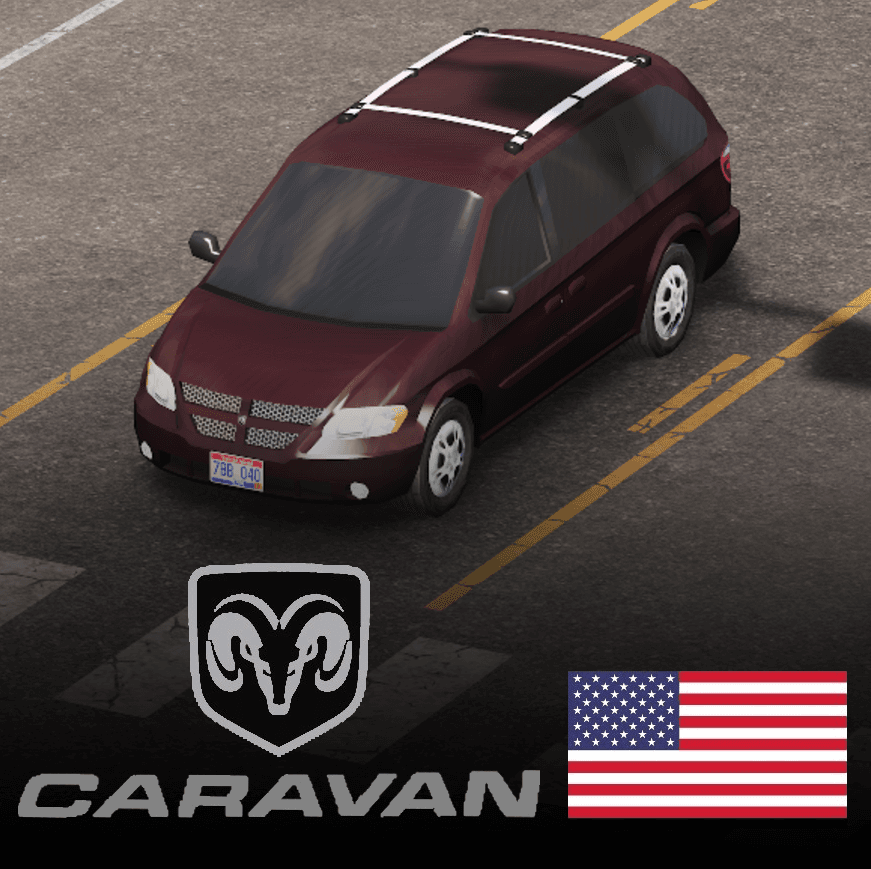 2001 Dodge Caravan Pack — Cities: Skylines Steam Workshop preview image