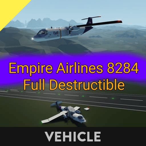 (Destructible) ATR 42 FedEx fedeer  — Stormworks: Build and Rescue Steam Workshop preview image