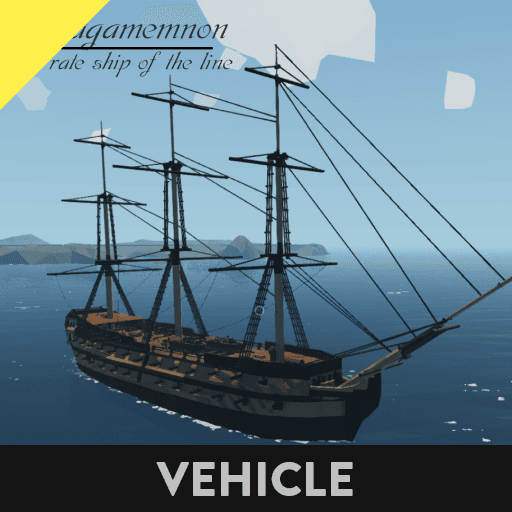 agememnon third class ship of the line. sailship — Stormworks: Build and Rescue Workshop preview