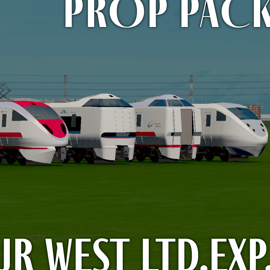JR West Limited Express Train Prop Pack — Cities: Skylines Steam Workshop preview image