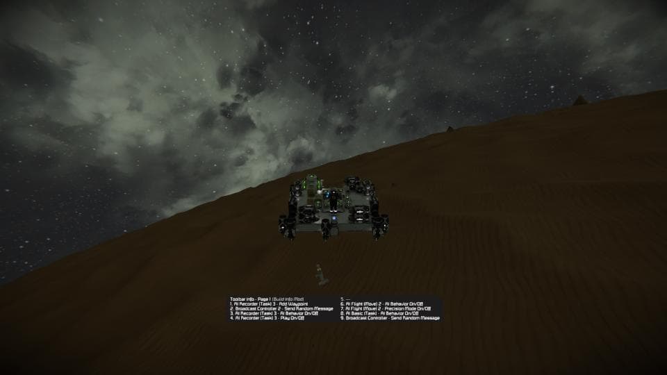 Save for debugging. problems with AI Blocks — Space Engineers Workshop preview