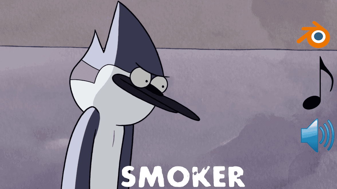 Mordecai as Smoker [Regular Show] — Left 4 Dead 2 Workshop preview