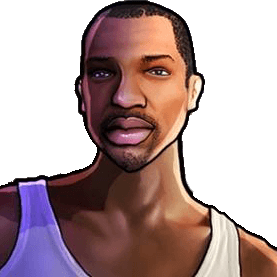Carl "CJ" Johnson (Grand Theft Auto: San Andreas/GTA:SA) InfectionHUD Portrait - Louis — Left 4 Dead 2 Steam Workshop preview image