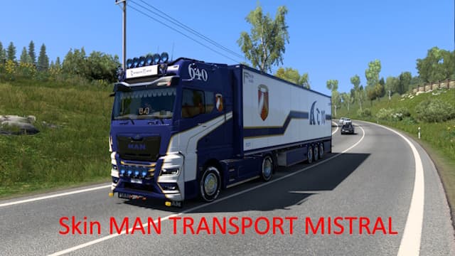 Peinture Man Transport Mistral — Euro Truck Simulator 2 Workshop preview