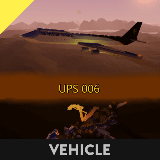 Boeing 747 Cargo UPS (DESTRUCTIBLE) — Stormworks: Build and Rescue Steam Workshop preview image