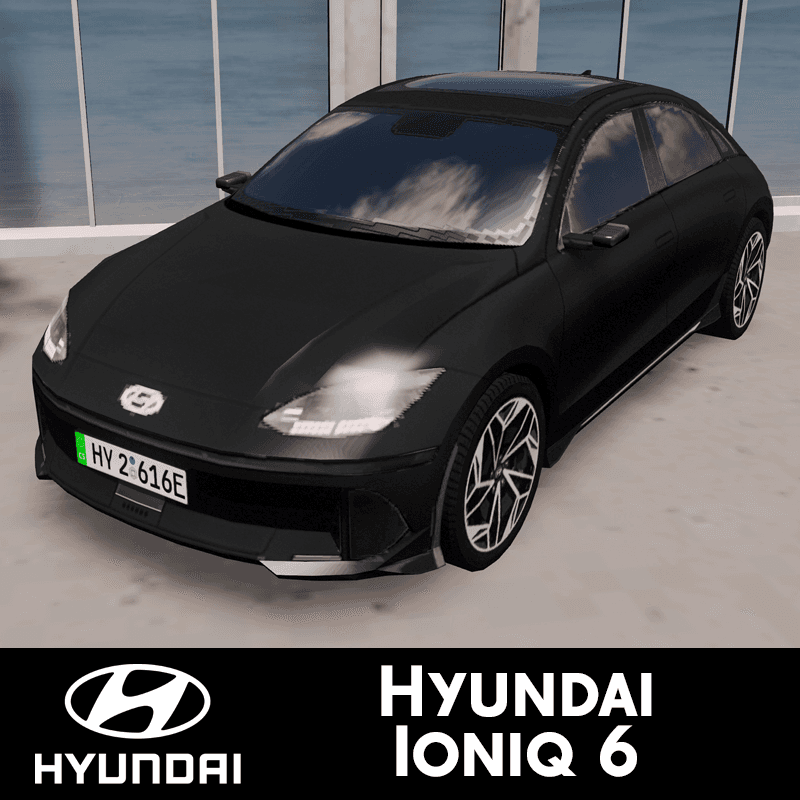 2024 Hyundai Ioniq 6 EU — Cities: Skylines Steam Workshop preview image