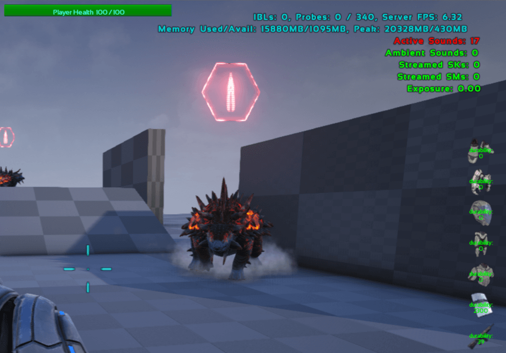 战斗状态Durability Display Health Status HUD — ARK: Survival Evolved Workshop preview