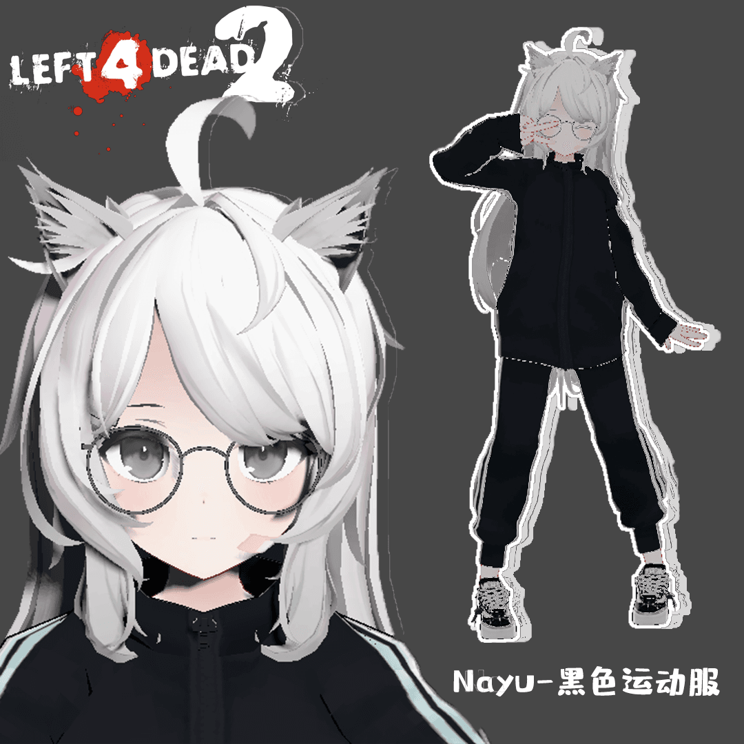 Nayu-adidas-ellis丨黑色运动服丨斯拉夫战衣
 — Left 4 Dead 2 Workshop preview