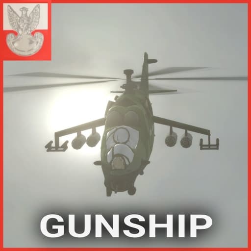 PRL MI-24 replaces combine gunship — Garry's Mod Workshop preview