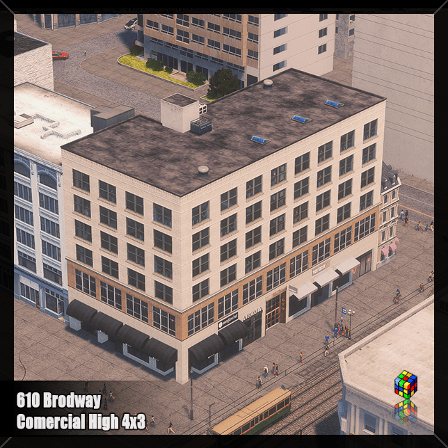 610 Broadway — Cities: Skylines Steam Workshop preview image