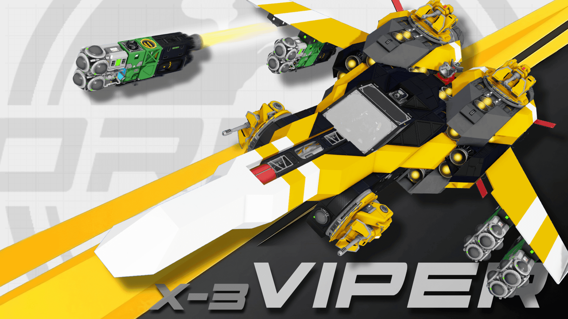 X-3 Viper - Fighter Combat Arena — Space Engineers Steam Workshop preview image