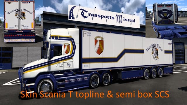 Combo Skin Scania T tompline & semi SCS BOX — Euro Truck Simulator 2 Steam Workshop preview image